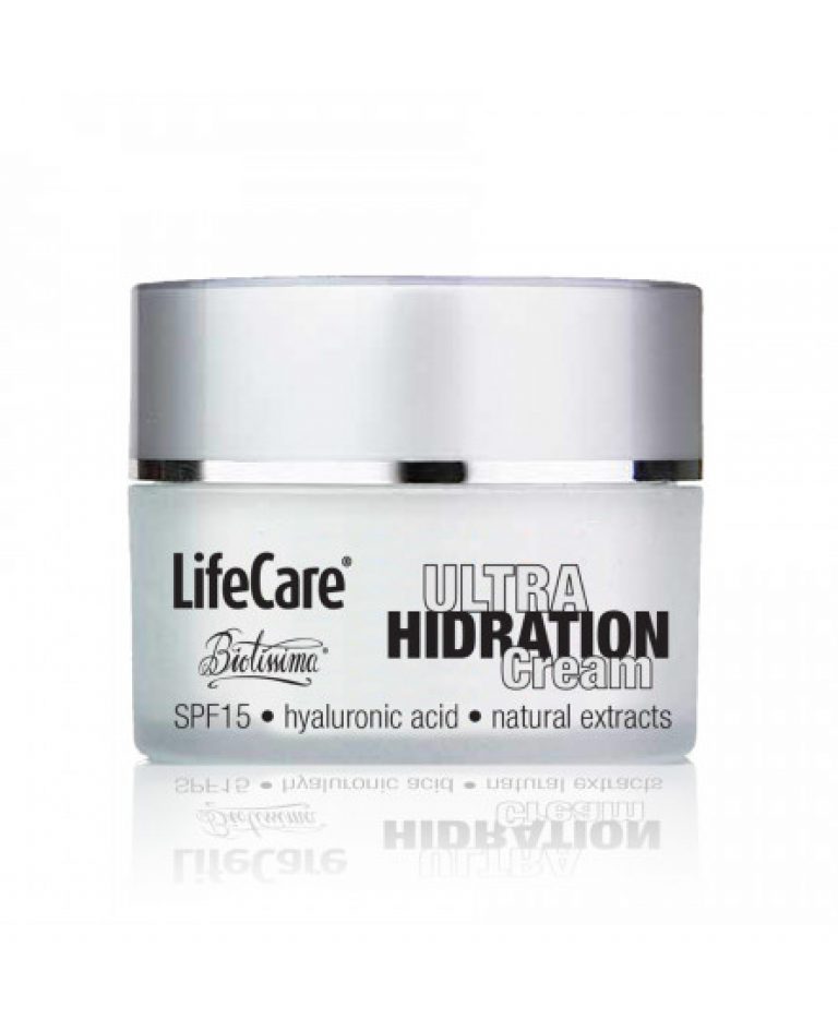 Crema ULTRA hidratanta, cu SPF 15 si acid hialuronic